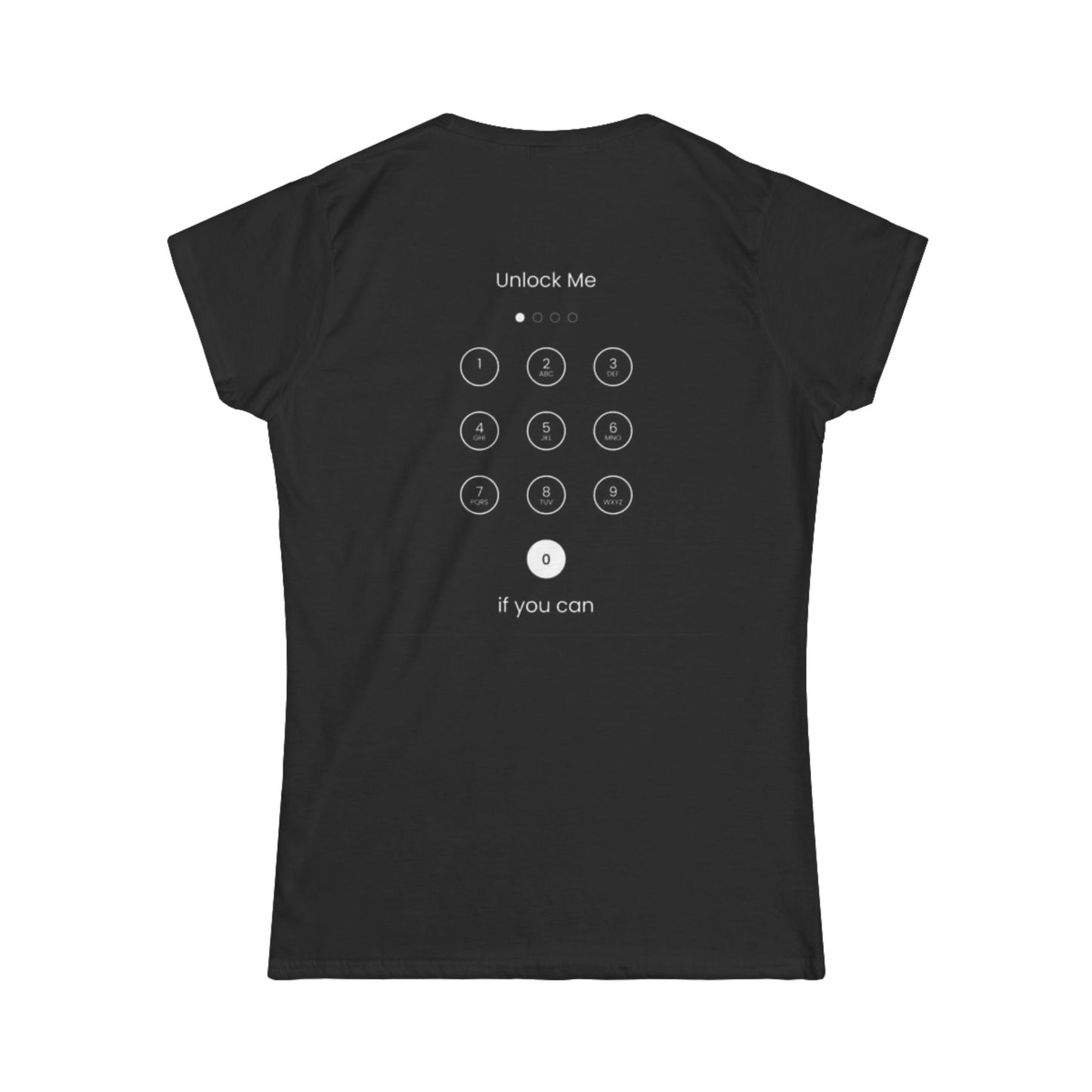 Unlock me, if you can Women's Softstyle Tee